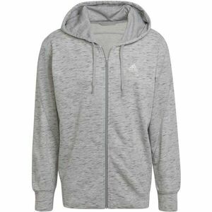 adidas MEL FZ HOODY Férfi pulóver, szürke, méret kép