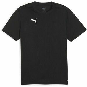 Puma TEAMFINAL TRAINING JERSEY Férfi póló sportoláshoz, fekete, méret kép