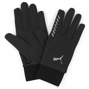 Puma PR WINTER GLOVES Női téli sportkesztyű, fekete, méret kép