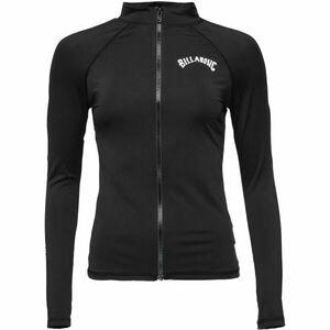 Billabong CORE LONG SLEEVE ZIP FRONT Női szörf felső, fekete, méret kép