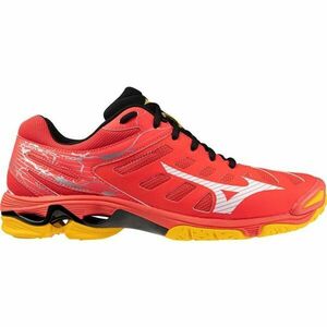 Mizuno WAVE VOLTAGE Férfi röplabda cipő, piros, méret 42.5 kép