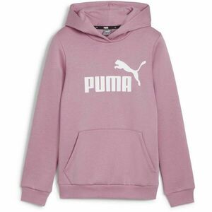 Puma ESS LOGO HOODIE FL G Lány pulóver, rózsaszín, méret kép