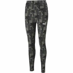 Puma POWER AOP 7/8 LEGGINGS Női legging, fekete, méret kép