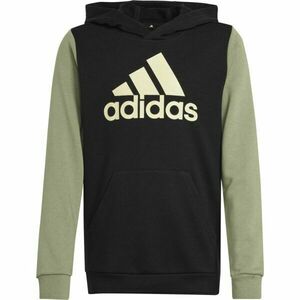 adidas ESSENTIALS BIG LOGO HOODIE KIDS Junior pulóver, fekete, méret kép