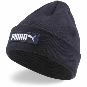 Puma CLASSIC CUFF BEANIE Férfi kötött sapka, sötétkék, méret kép