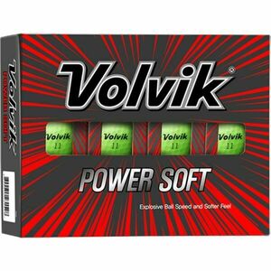 VOLVIK VV POWER SOFT 12 ks Golflabda szett, zöld, méret kép