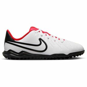 Nike JR TIEMPO LEGEND 10 CLUB TF Gyerek turf futballcipő, fehér, méret 35.5 kép