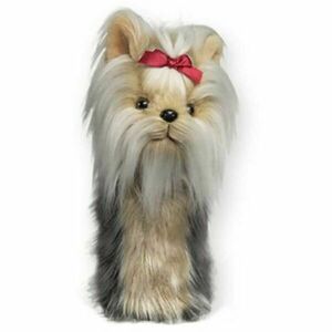 DAPHNE'S HEADCOVERS YORKSHIRE TERRIER Fejvédő golfütőhöz, barna, méret kép