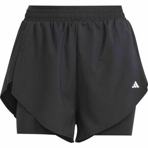 adidas DESIGNED FOR TRAINING 2-IN-1 SHORTS Női fitnesz rövidnadrág, fekete, méret kép