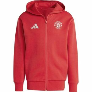 adidas MANCHESTER UNITED FC ANTHEM JACKET Férfi dzseki, piros, méret kép