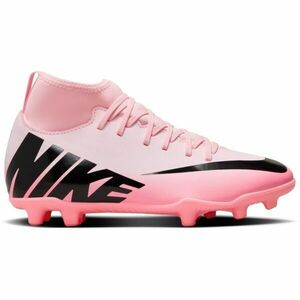 Nike JR MERCURIAL SUPERFLY 9 CLUB FG/MG Gyerek futballcipő, rózsaszín, méret 32 kép