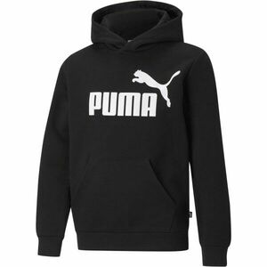 Puma ESSENTIALS BIG LOGO HOODIE Fiú pulóver, fekete, méret kép