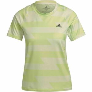 adidas RUNNING TEE Női póló futáshoz, világoszöld, méret kép