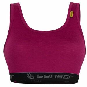 Sensor MERINO WOOL ACTIVE Sportmelltartó, bordó, méret kép