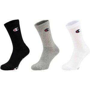 Champion 3PK CREW SOCKS Uniszex zokni, fekete, méret kép