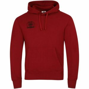 Umbro COLLEGIATE GRAPHIC HOODIE Férfi pulóver, bordó, méret kép