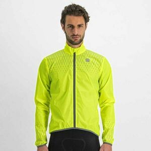 Sportful REFLEX JACKET Férfi kerékpáros kabát, sárga, méret kép