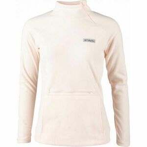 Columbia ALI PEAK 1/4 ZIP FLEECE Női pulóver, lazac, méret kép