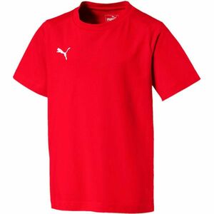 Puma LIGA CASUALS TEE JR Fiú póló, piros, méret kép