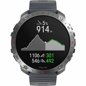 POLAR GRIT X2 PRO Multisport karóra, szürke, méret kép