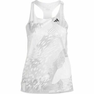 adidas ADIZERO TANK Női ujjatlan felső futáshoz, fehér, méret kép