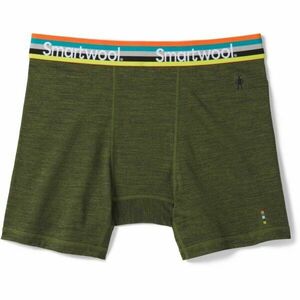 Smartwool M MERINO SPORT BOXER BRIEF BOXED Férfi boxeralsó, khaki, méret kép