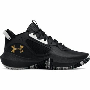 Under Armour GS LOCKDOWN 6 Junior kosárlabda cipő, fekete, méret 37.5 kép