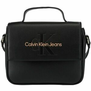 Calvin Klein SCULPTED BOXY FLAP CB20 MONO Női táska, fekete, méret kép