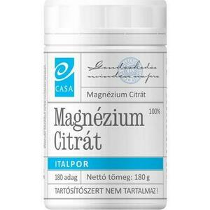 Magnézium Citrát por 180 g kép