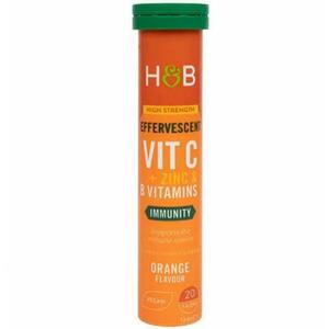 C-vitamin + B-vitaminok + Cink pezsgőtabletta 20 db kép