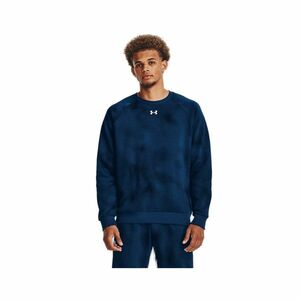 UNDER ARMOUR-UA Rival Fleece Printed Crew-BLU kép