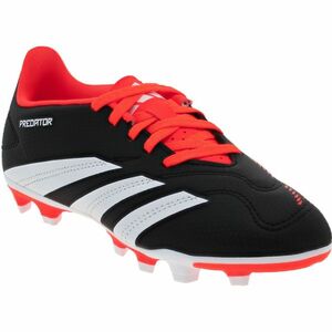 ADIDAS-Predator 24 Club K FG core black/cloud white/solar red Fekete 35 kép