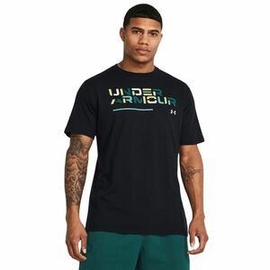 UNDER ARMOUR-UA Colorblock Wordmark SS-BLK Fekete XL kép