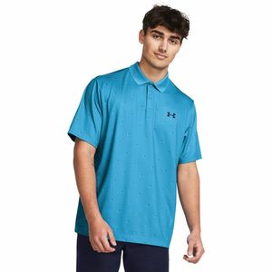 UNDER ARMOUR-UA Perf 3.0 Printed Polo-BLU Kék L kép