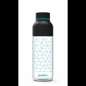 BPA mentes műanyag kulacs Ice Geo black BPA mentes műanyag kulacs 720ml - Quokka kép