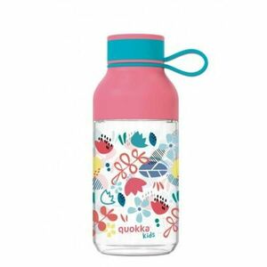 BPA mentes műanyag kulacs Ice Flowers 430ml - Quokka kép