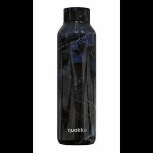 Hőtartó fémkulacs Solid Black Marble 630ml - Quokka kép