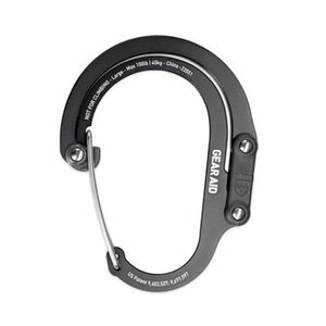 GearAid karabiner fekete L kép