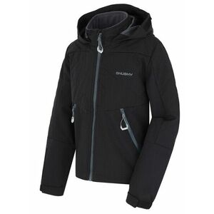 Husky Gyermek softshell dzseki Salex K fekete kép