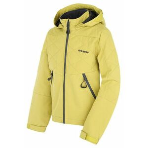 Husky Gyermek softshell dzseki Salex K lime zöld kép