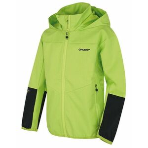 Husky Gyermek softshell dzseki Sonny K élénkzöld kép