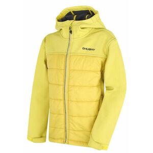 Husky Kids softshell töltött kabát Swany K lime zöld kép