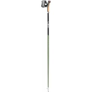 LEKI Nordic Walking botok Flash Carbon, metál zöld-fekete-neonsárga, metál zöld-fekete-neonsárga kép