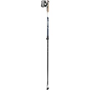 LEKI Nordic Walking botok Smart Supreme, éjkék sötét metál-sötétkék-fehér, 100 - 130 cm, sötétkék, sötétkék, fehér kép