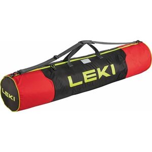 LEKI rúdtáska, piros-fekete-neonsárga, 140 cm kép