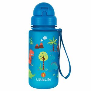 LittleLife baba vizes palack 400ml, dino kép