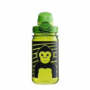 Nalgene Baby Water Bottle Grip-n-Gulp Sustain 0, 35 l zöld majom kép