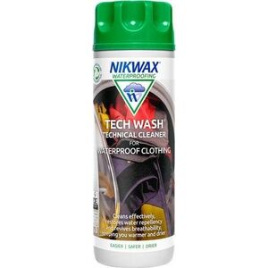 Nikwax Outdoor ruházat és szintetikus hálózsák mosószer Tech Wash 300ml kép