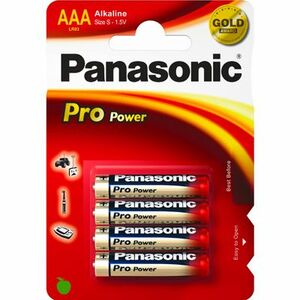 Panasonic Pro Power AAA/Micro 4 db akkumulátor kép