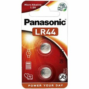 Panasonic gombelem LR44 2 db kép